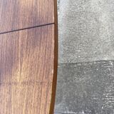Oval table with art deco central foot