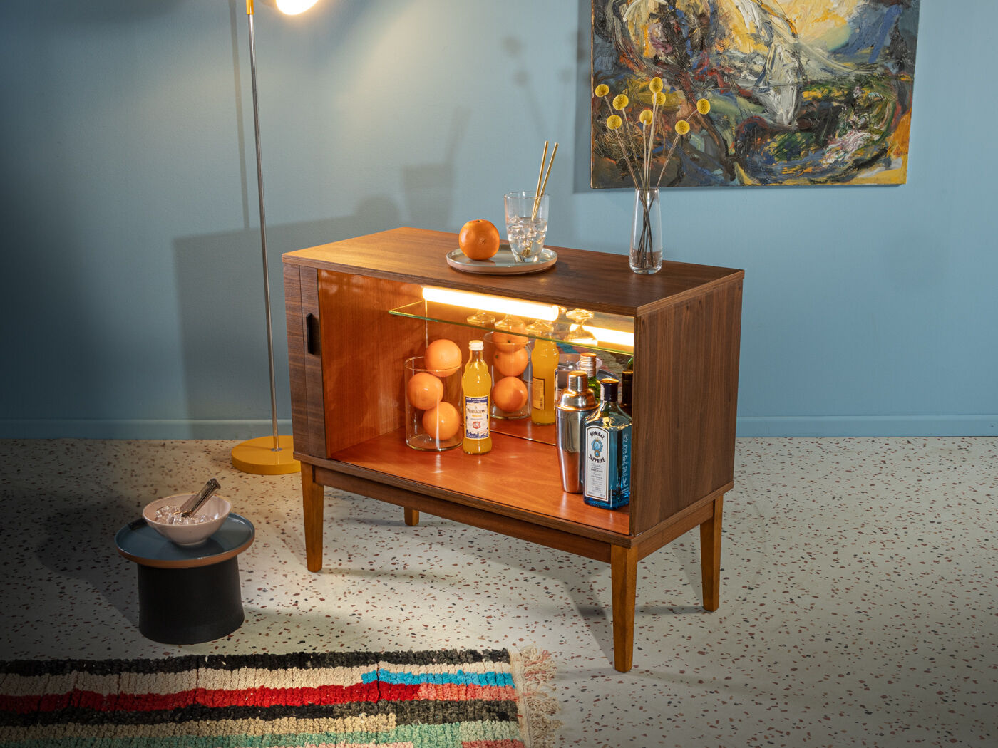 1960s bar cabinet