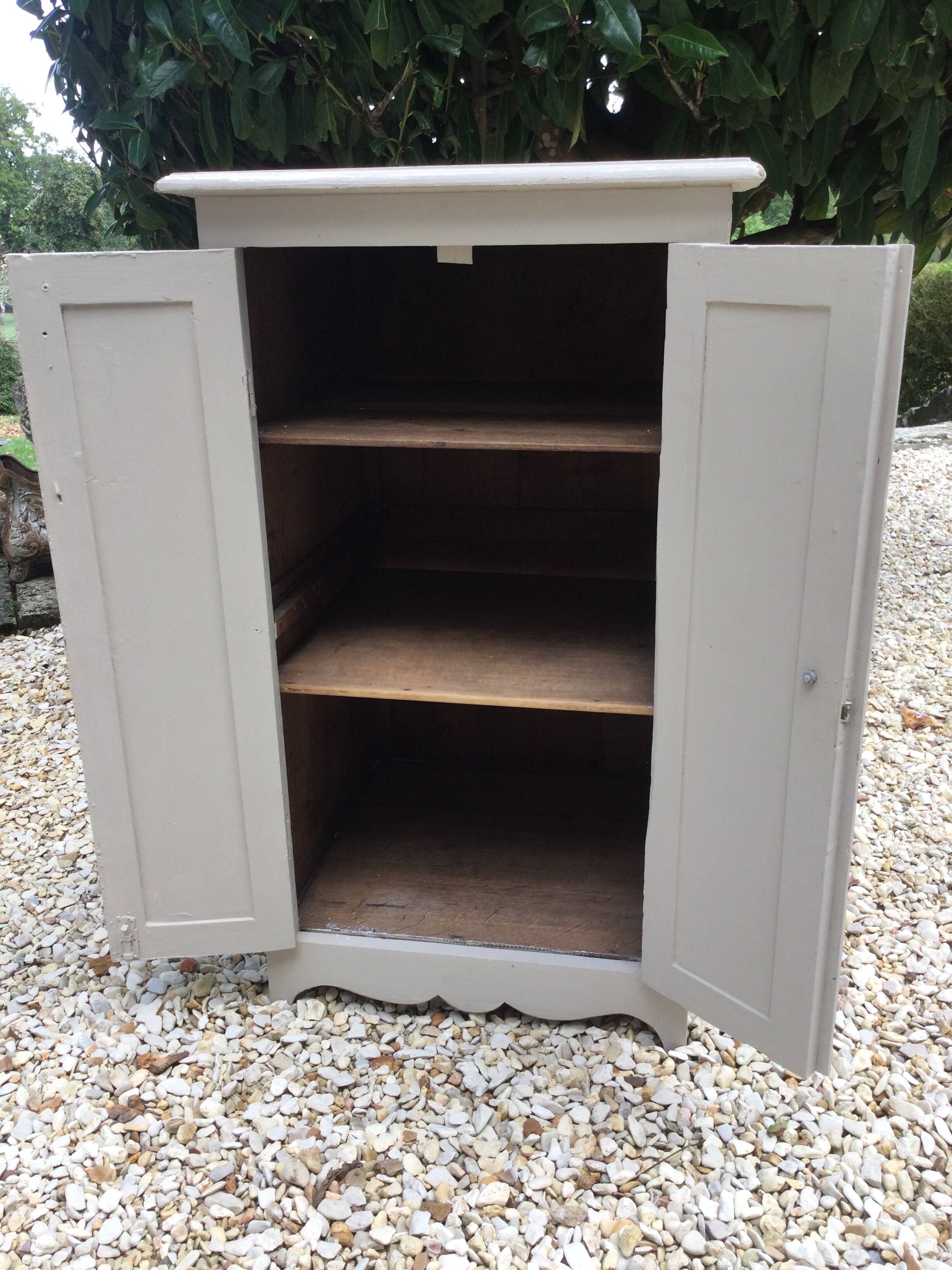 Small old patinated piece of furniture