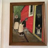 Paire de tableaux