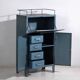 Armoire d’atelier vintage en métal (c.1950)