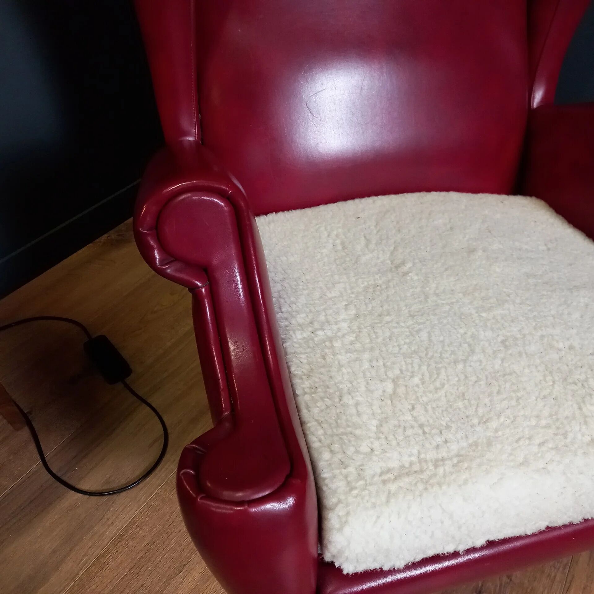Chaise lounge vintage italienne
