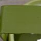 Miroir pivotant de maquillage en plastique vert - Space Age Design - 1970