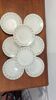 Set of porcelain soup plates