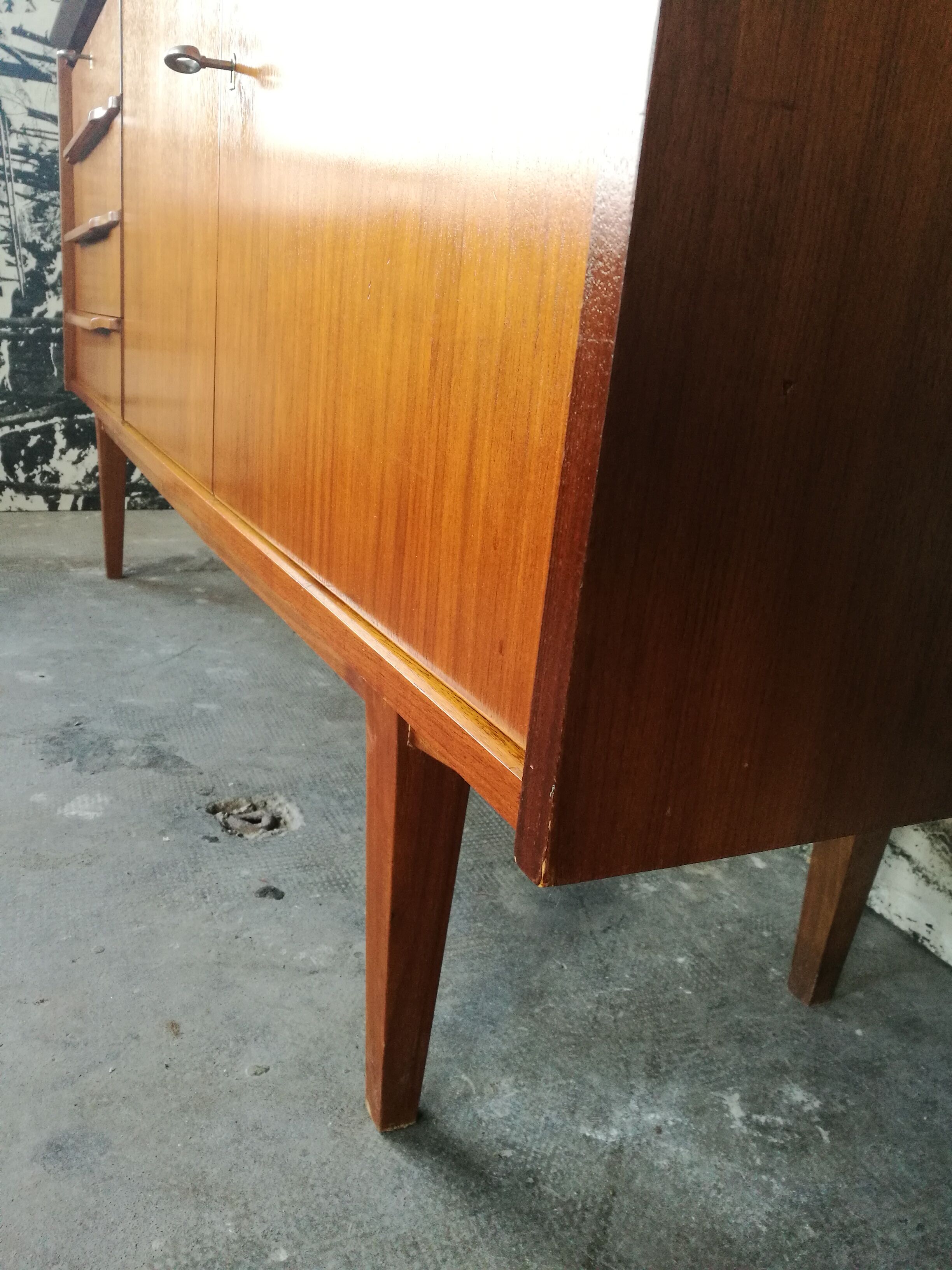 Scandinavian teak sideboard