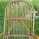 Rocking-chair vintage rotin
