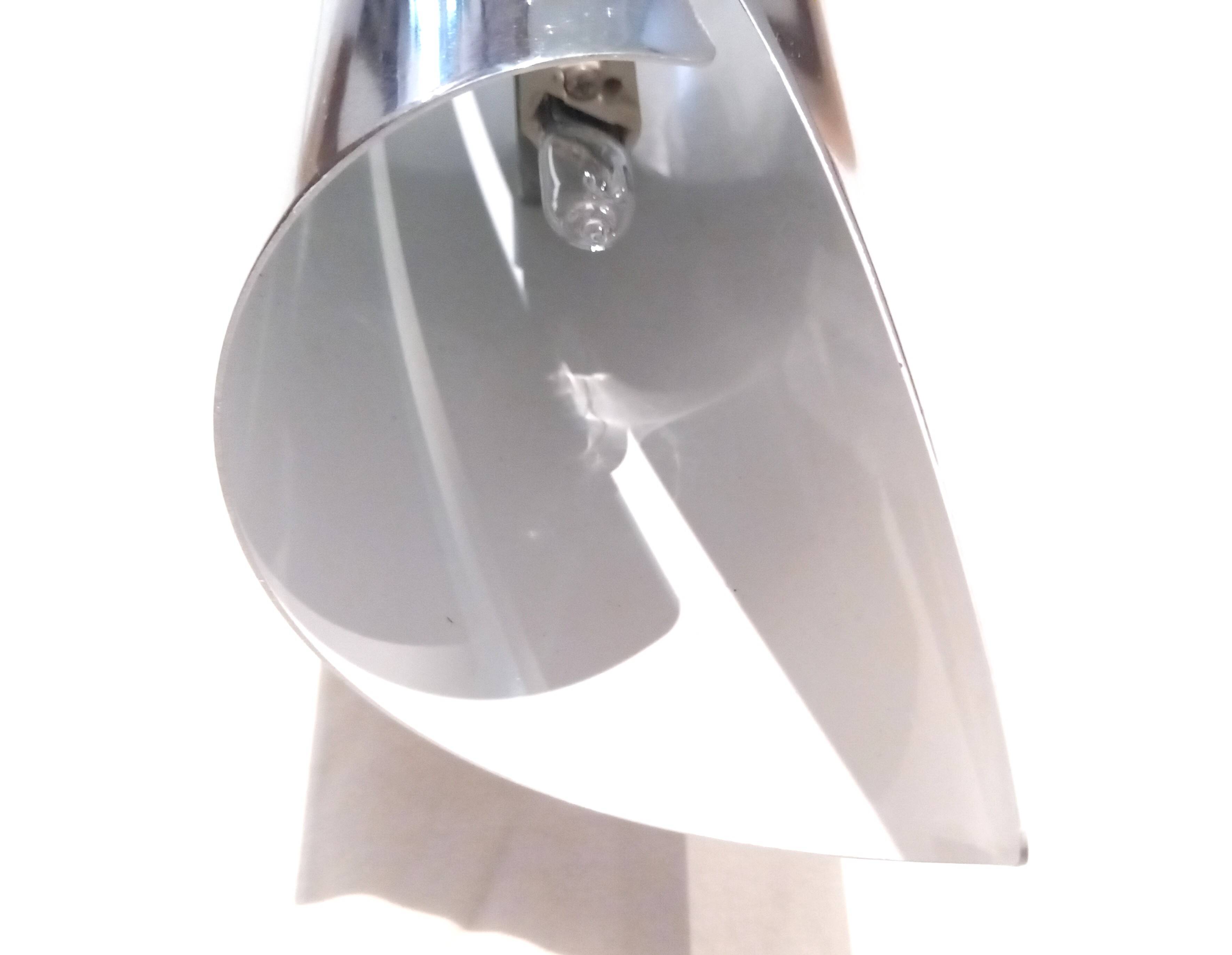 Metal cylinder wall light