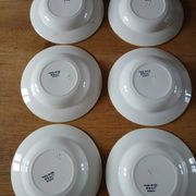 6 Terre de fer HB & Cie soup plates