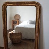 Mirror ancien doré 121 x 83 style Louis Philippe