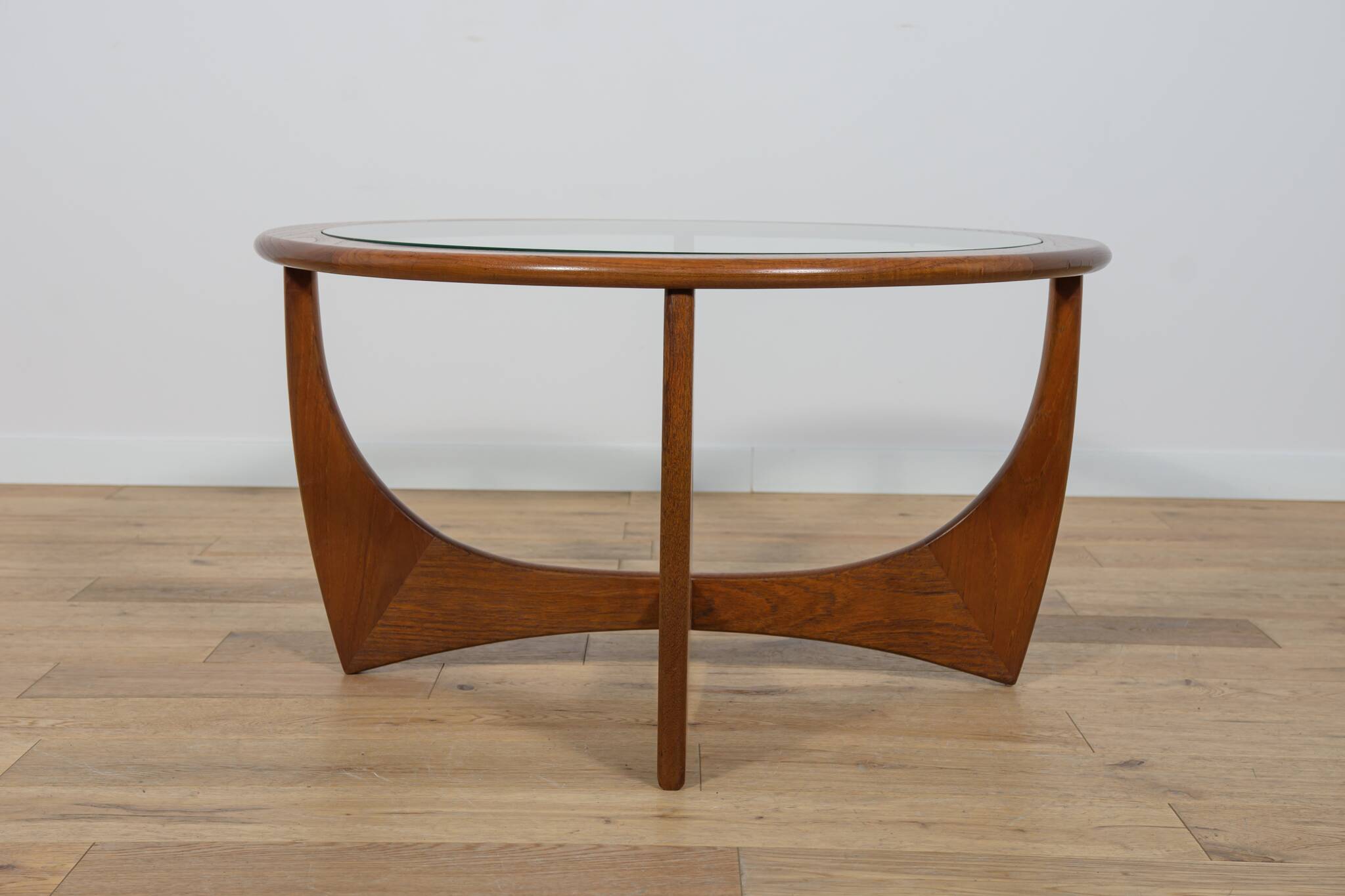 Round Astro Coffee Table in Teak by Victor Wilkins for G-Plan, United Knigdom, 1960s
