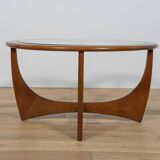 Round Astro Coffee Table in Teak by Victor Wilkins for G-Plan, United Knigdom, 1960s