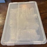 Set of 59 st louis style crystal glasses