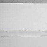 Low sideboard, bar furniture, cupboard, white wood, vintage, 60s