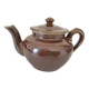 Selfish teapot in brown stoneware “Terre d’Acier” – Revol Saint-Uze