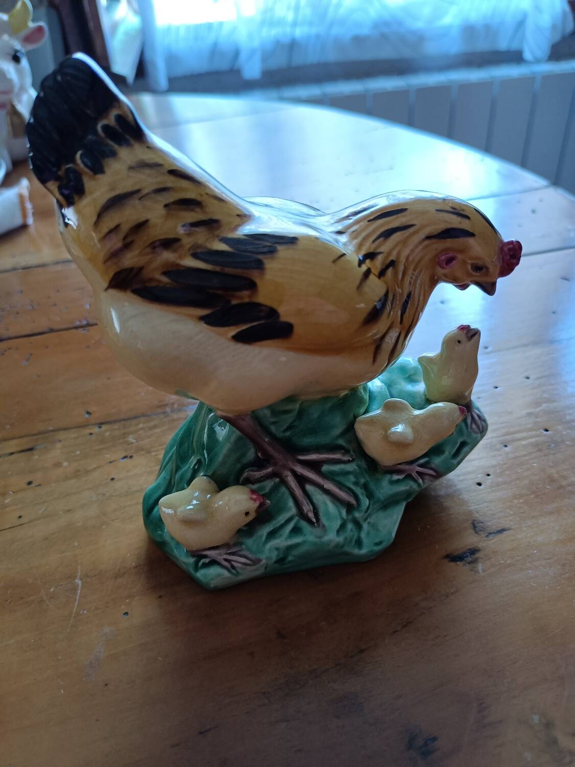 Chicken and chicks barbotine