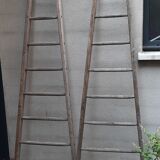 Old wooden ladders