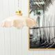 Vintage pink pendant light