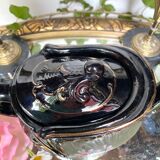 Antique Victorian teapot, English pottery