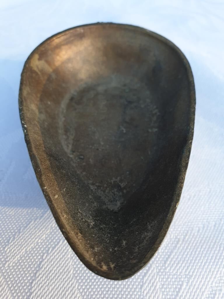 Nineteenth century snake candle holder