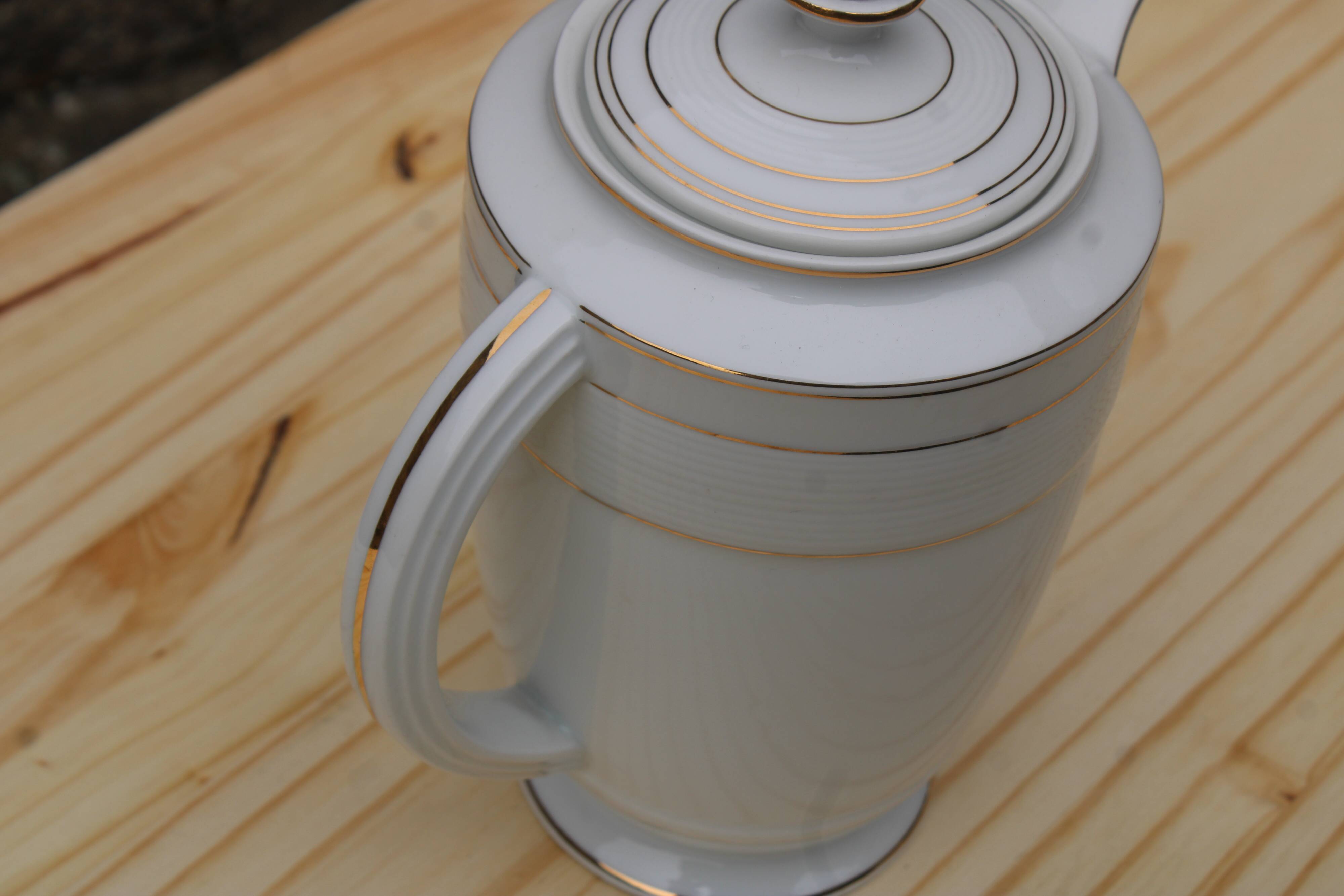 Limoges porcelain teapot