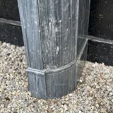 Half-moon Louis XVI Style Fireplace In Turquin Blue Marble Circa 1900