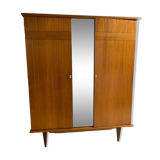 Vintage wardrobe with compass feet from the 60s