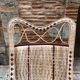 Rocking-chair en rotin