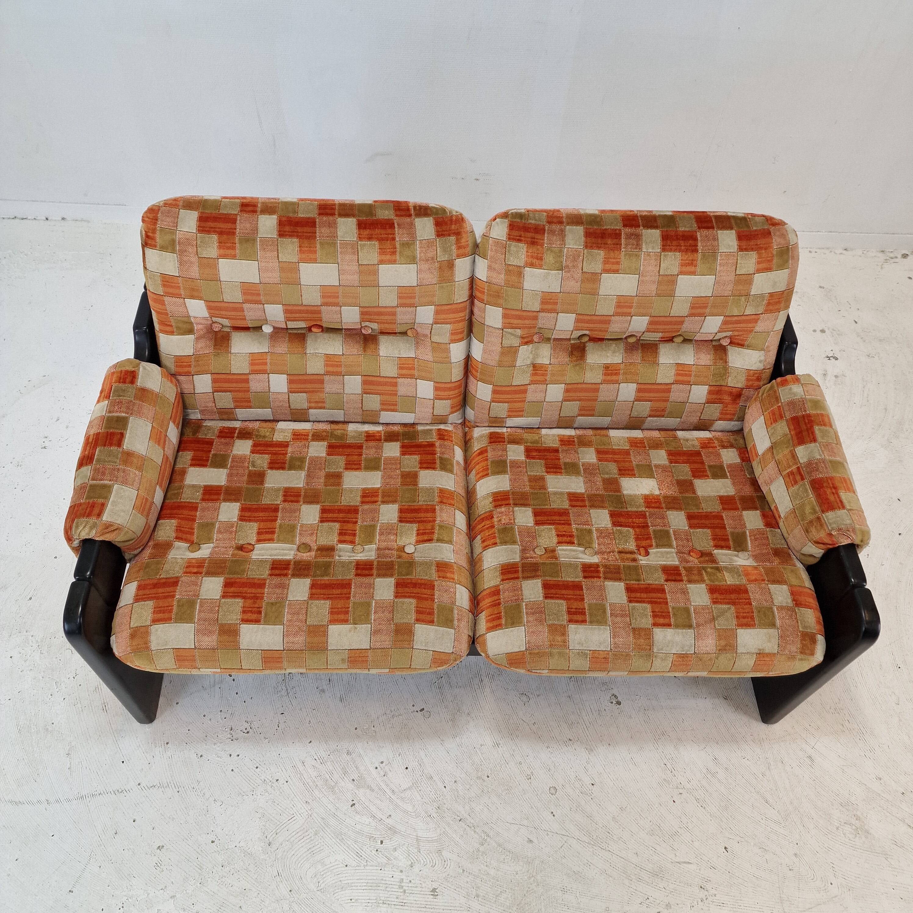 Italian 2-Seat Sofa, 1980s