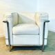Armchair LC2 design Le Corbusier for Cassina