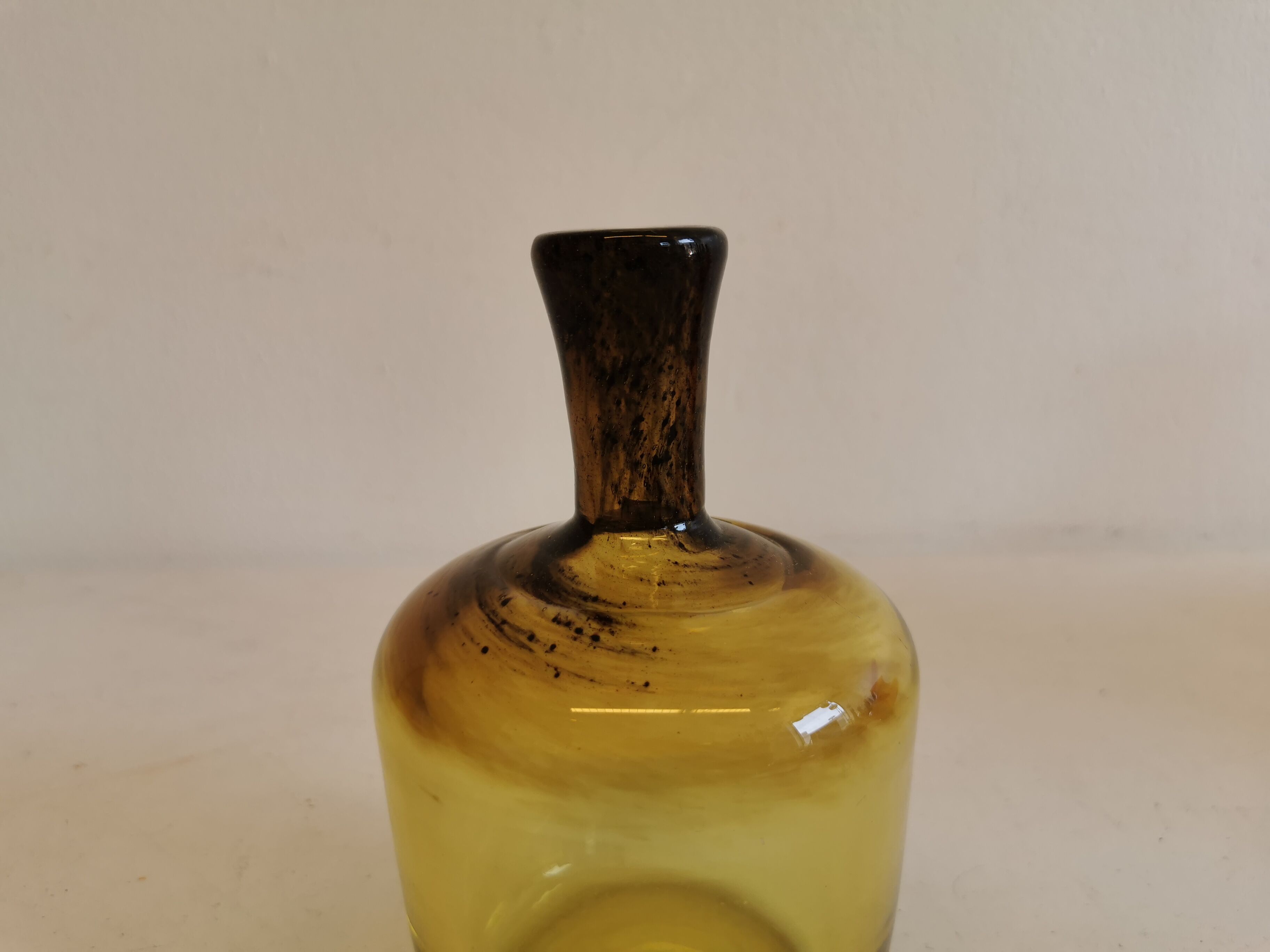 Vase designed by Gunner Ander, for Lindshammer glassworks, Sweden 1960