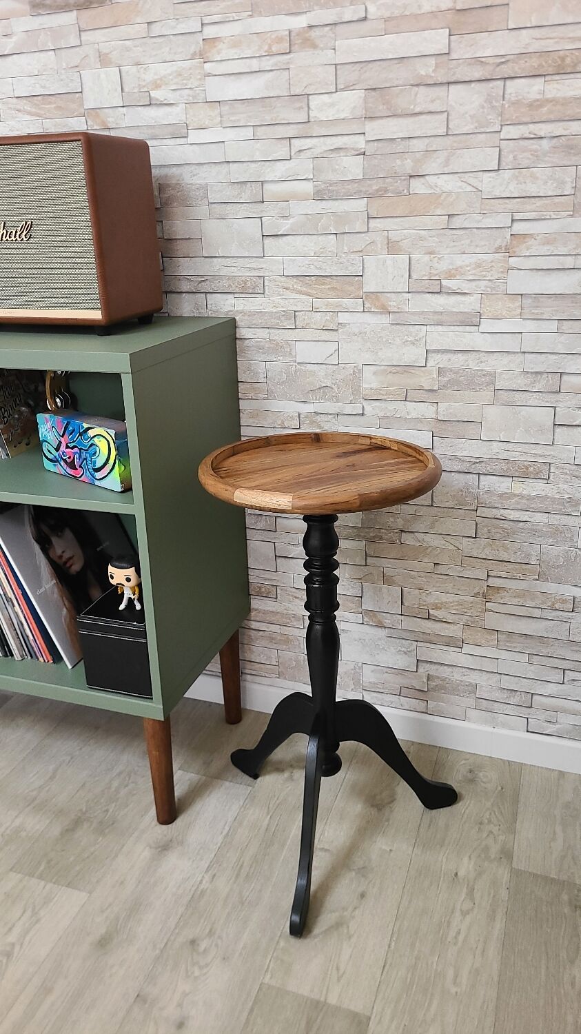 Wooden side table