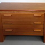 Oak-plated dresser 1980