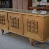 Buffet en chêne 1960's