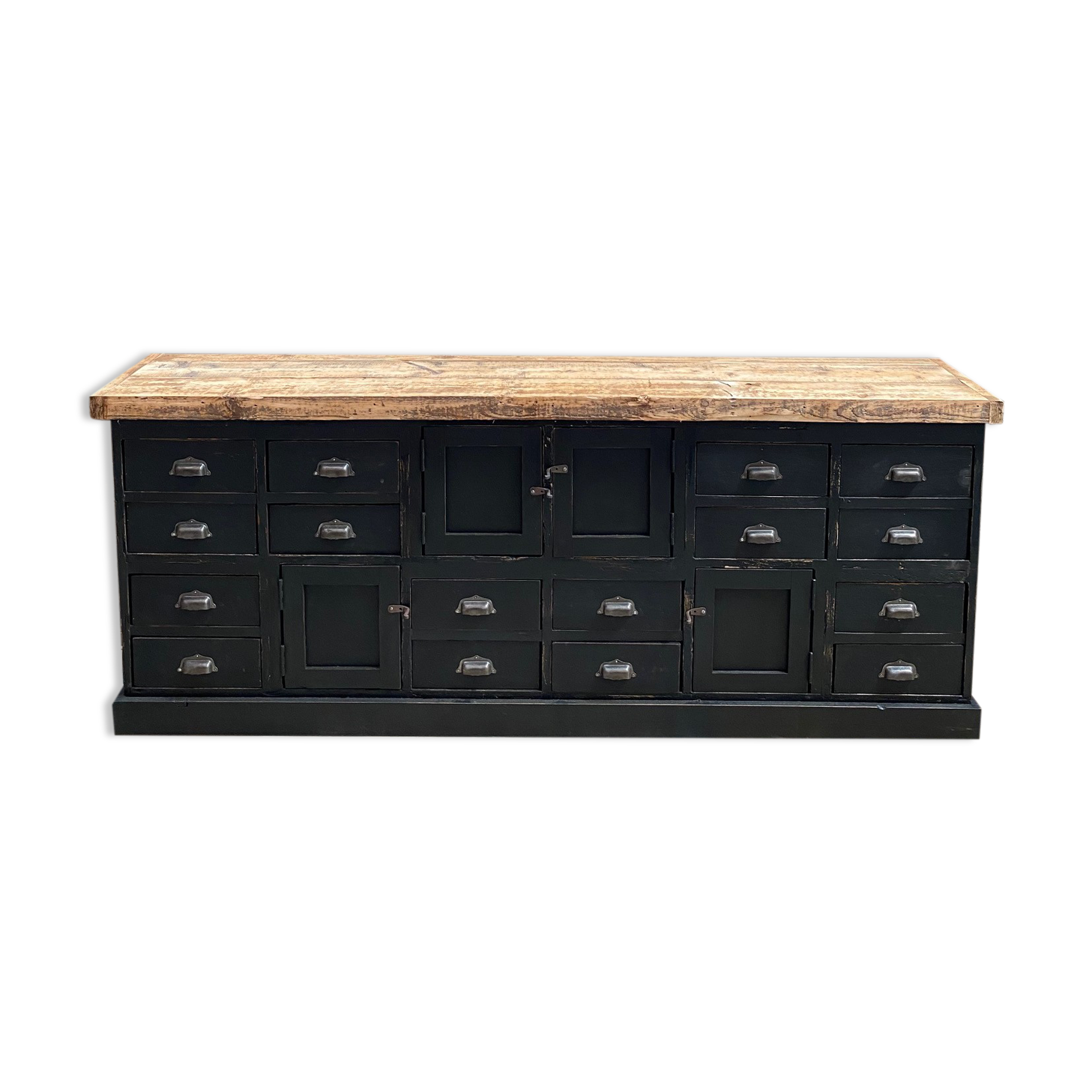 Patinated trade furniture