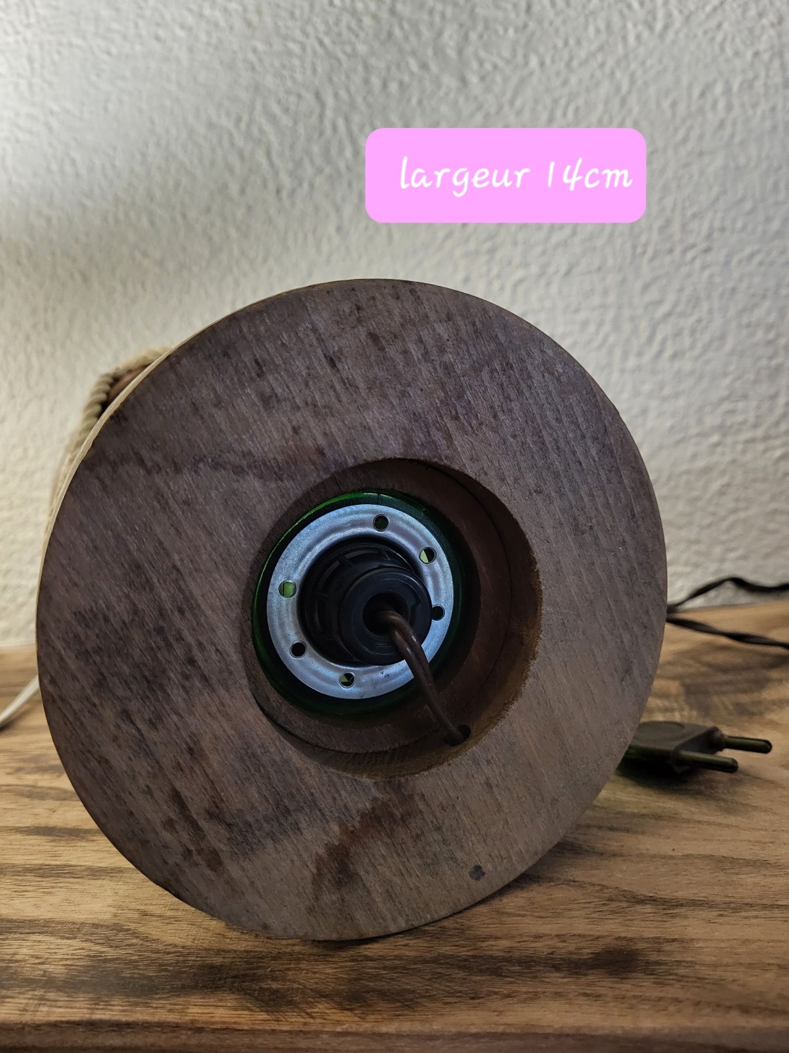 Lampe boule à poser