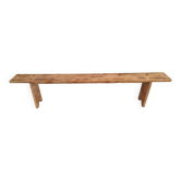 Large antique farmhouse bench in solid wood – 200 cm