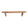Large antique farmhouse bench in solid wood – 200 cm