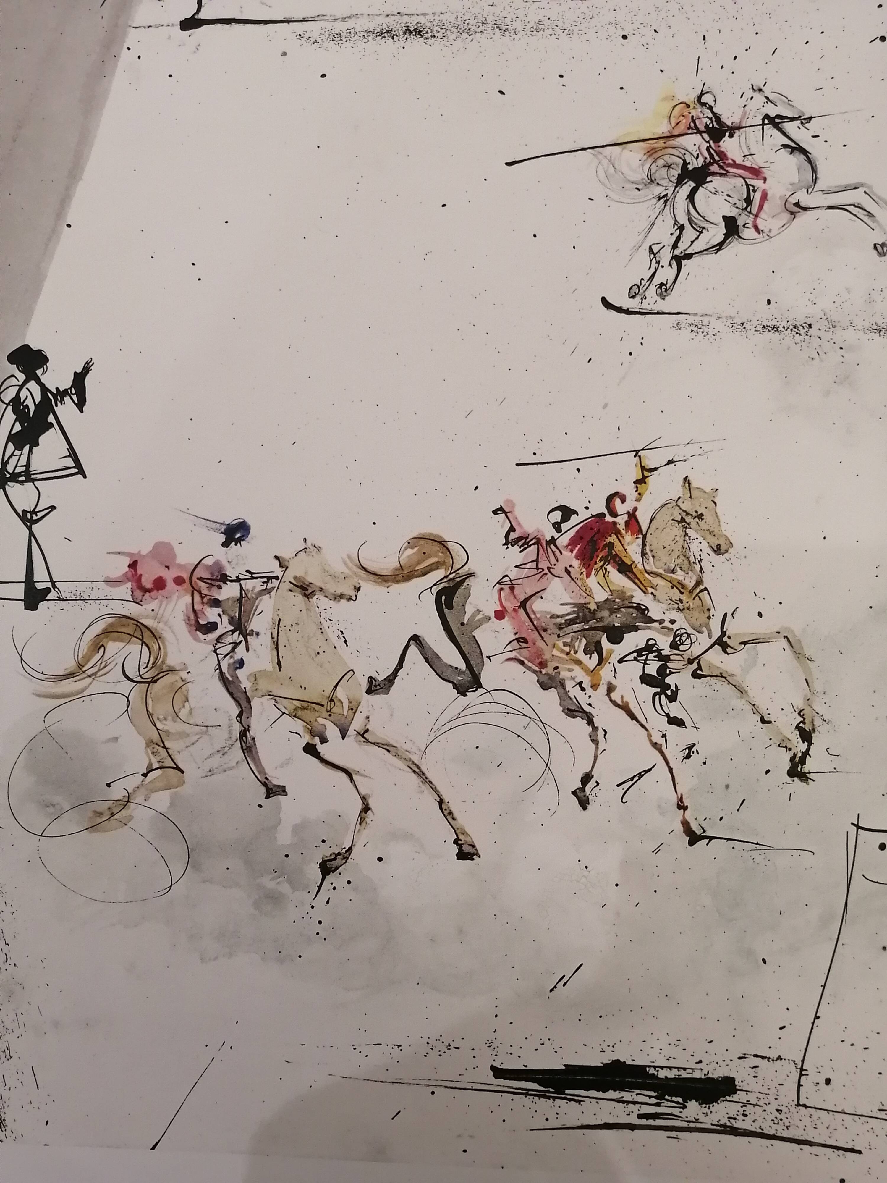 Salvador Dali (1904-1989) Tenta in Spain