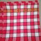 Vintage gingham napkins