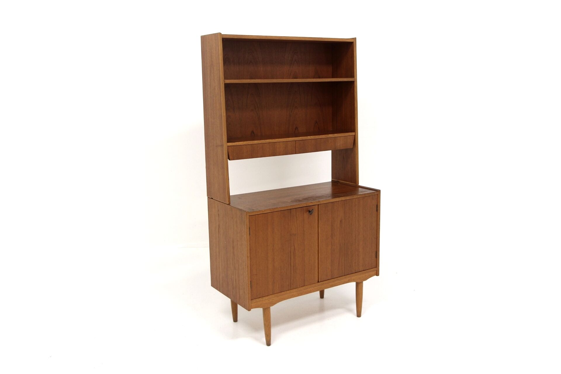 Scandinavian teak library, Sweden, 1960