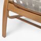 Chaise longue sculpturale en bois cintré par Jan Vaněk pour UP Zavody, années 1930.