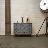 Directoire patinated chest of drawers