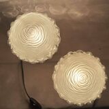 Paire de lampes de table portugaises en bois du milieu du siècle