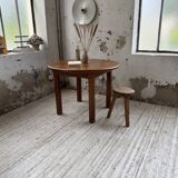 Round oak table 1950
