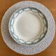 Duo of old earthenware dishes from Saint-Amand (North)