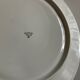 Set de 6 assiettes à asperges en porcelaine 1960