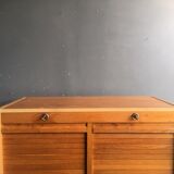 Double curtain notary furniture