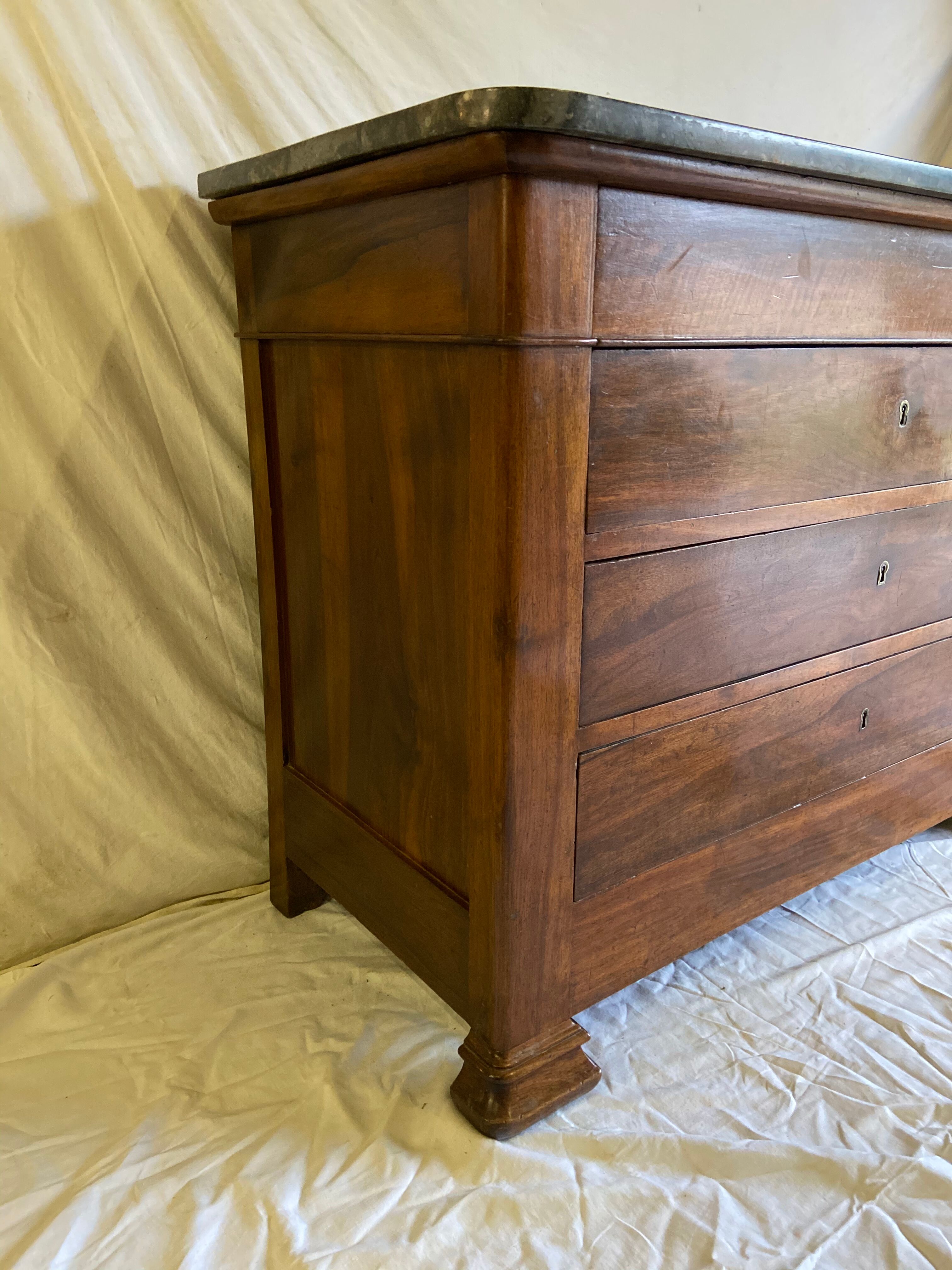 Old walnut dresser 19th