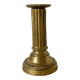 Column brass candle holder