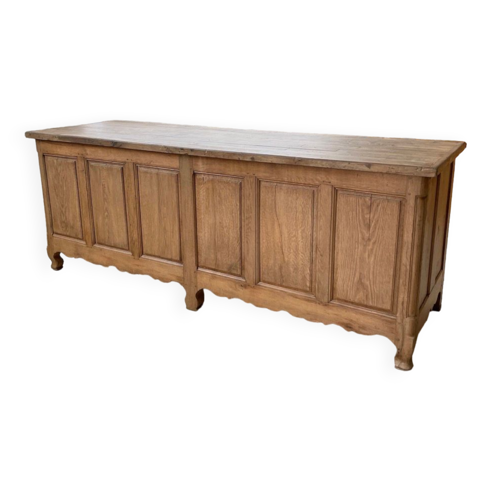 Comptoir en chêne XXL 260 cm